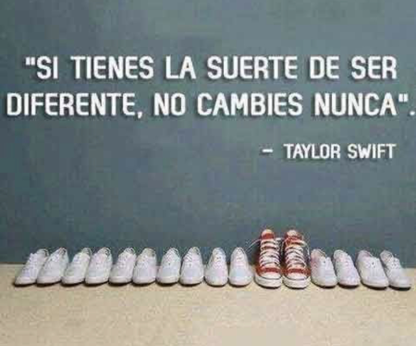 #SiTienes #LaSuerteDeSer #Diferente #NoCambiesNunca #Frases #Reflexiones #Motivación #FraseDelDía #ImágenQueMotiva #ImágenDelDía #FollowMe #Sigueme #SiguemeYTeSigo #SiguemeYTeSigoDeVuelta