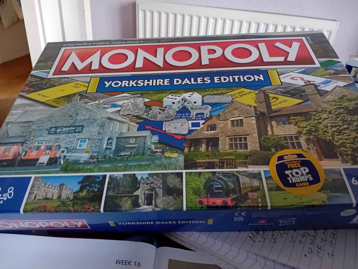 Look what has just arrived #Monopoly #YorkshireDales