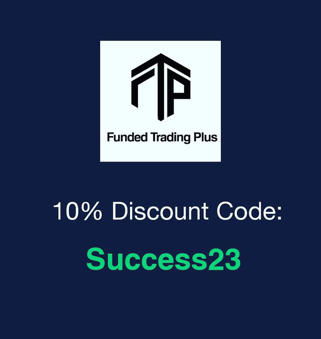 Get 10% discount with @FundedTradingP using the code “Success23” fundedtradingplus.com/?ref=693