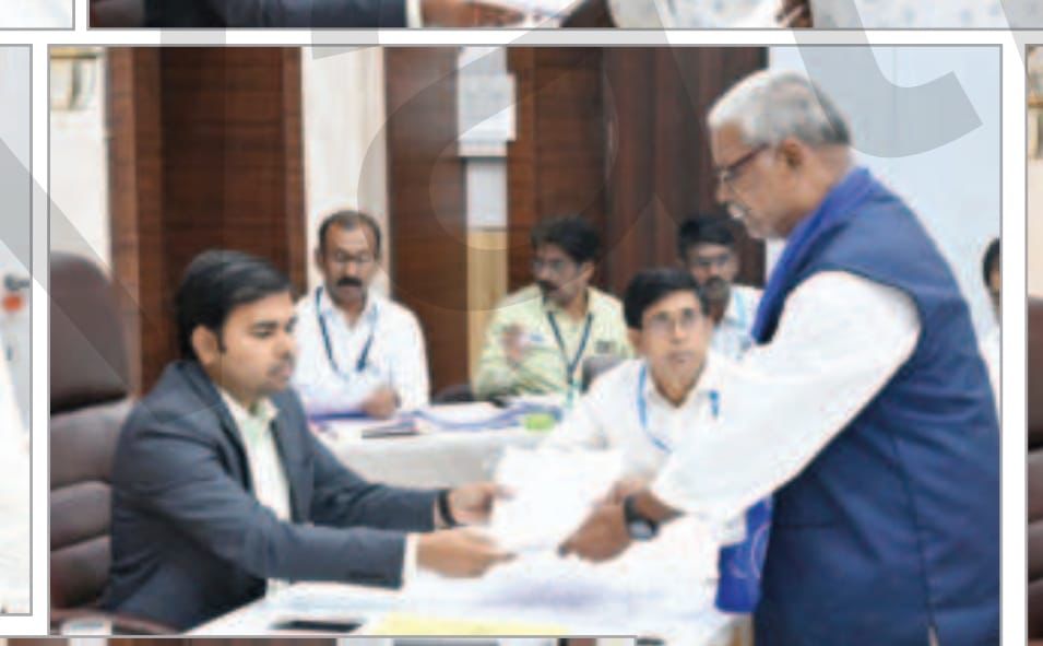 Com. Bhaurao Wankade filed nomination as All India Forward Bloc candidate in the Amaravati Parliament Constituency of Maharashtra today.