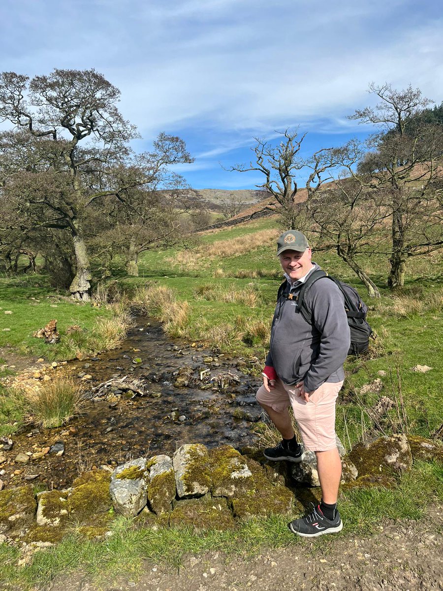 Good luck to supporter Tommy who is bravely taking on the Yorkshire Three Peaks this weekend to raise funds for Herriot Hospice Homecare! 👏⛰️ Fancy completing the challenge yourself? Join #TeamHerriot on Saturday, September 14! Secure your spot today: loom.ly/nWG-53Q 🧡