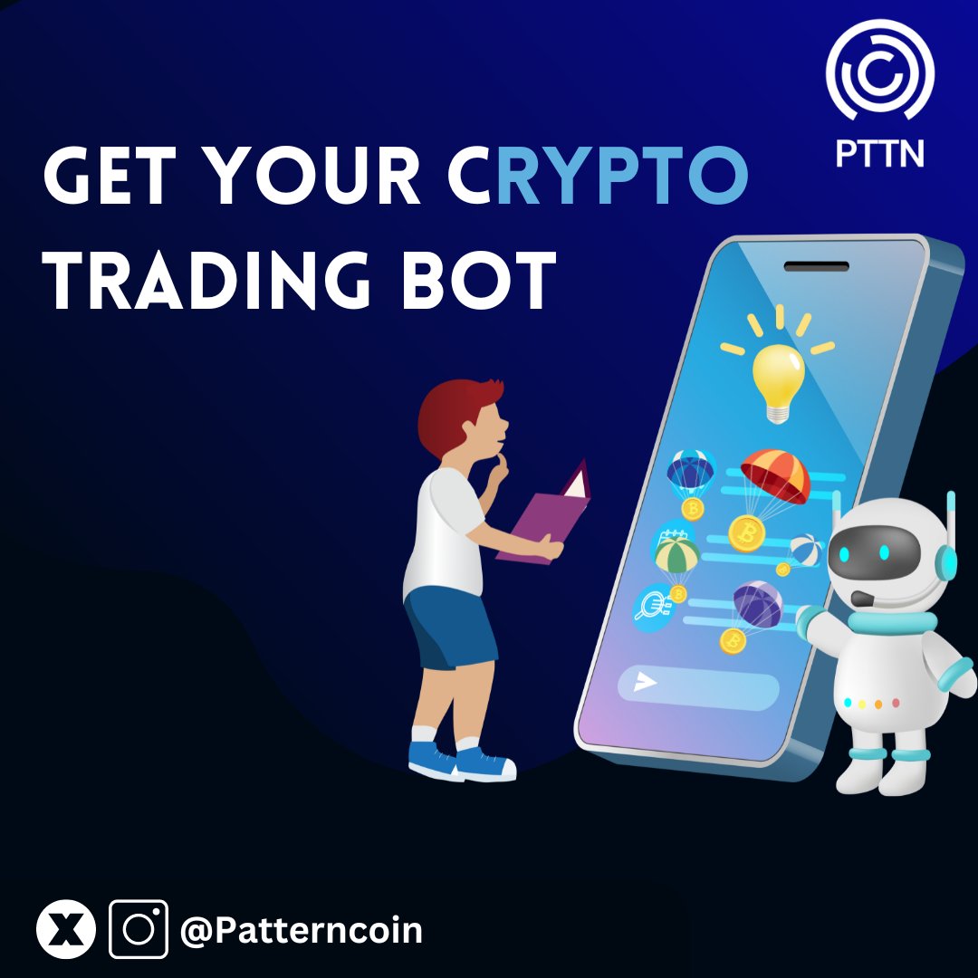 Patterncoin's tweet photo. Transform your #bullrun  into a life-changing journey with PatternCoin's #PTTN Pro!

Let your #trading bot do the heavy lifting while you watch your investments soar! 

Don't miss out on the opportunity to 10x, 100x your money effortlessly. https://t.co/vK5PbVGd8O