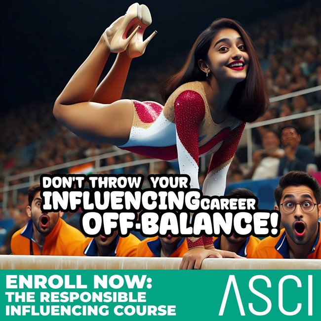 Your influencing career needs to be on solid ground always. Take the ASCI Responsible Influencing Course now to avoid any tumbles and fumbles. Click here to enroll now: bit.ly/ASCIAcademy #ASCI #InfluencersGuide #Advertizing #responsibleinfluencing #InfluencerMarketing