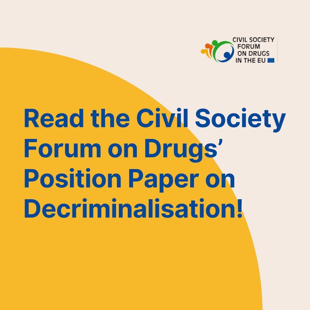 📖🔗 The #CSFD has published a Position Paper on #Decriminalisation! Find out more more here: buff.ly/3Tzw2Uc