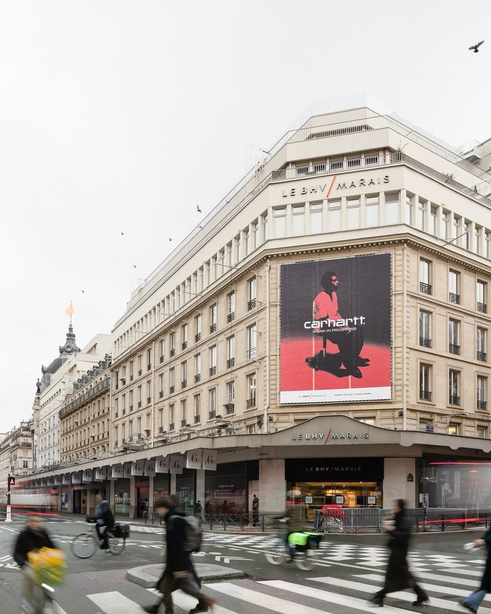 Spring/Summer 2024.⁠ Billboard moments in Tokyo, Milan, Hong Kong, and Paris. ⁠ ⁠ #CarharttWIP