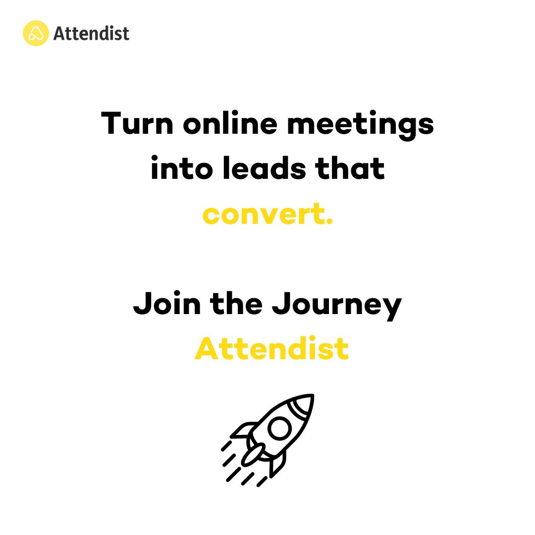 A Message from our partners at Attendist 💛 Turn online meetings into leads that convert 🚀 We save time, money and lost sales by helping you convert faster. And we're building in public meaning you get a say in how our product evolves! buff.ly/4cyahwM