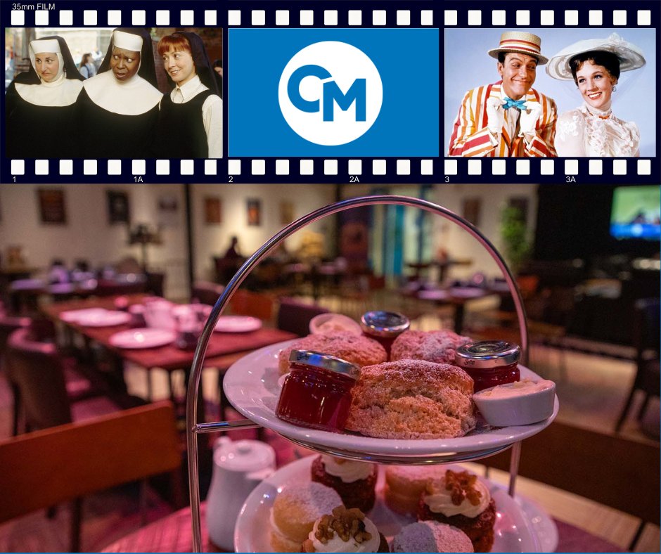 Afternoon Tea at the Movies is back with Sister Act on Thursday 18th April at 2pm. Enjoy the film followed by a delicious afternoon tea 🍰 ☕ 🎟️ Book Now! loom.ly/5b3XIGo Film only tickets available #ChequerMead #East Grinstead #Cinema