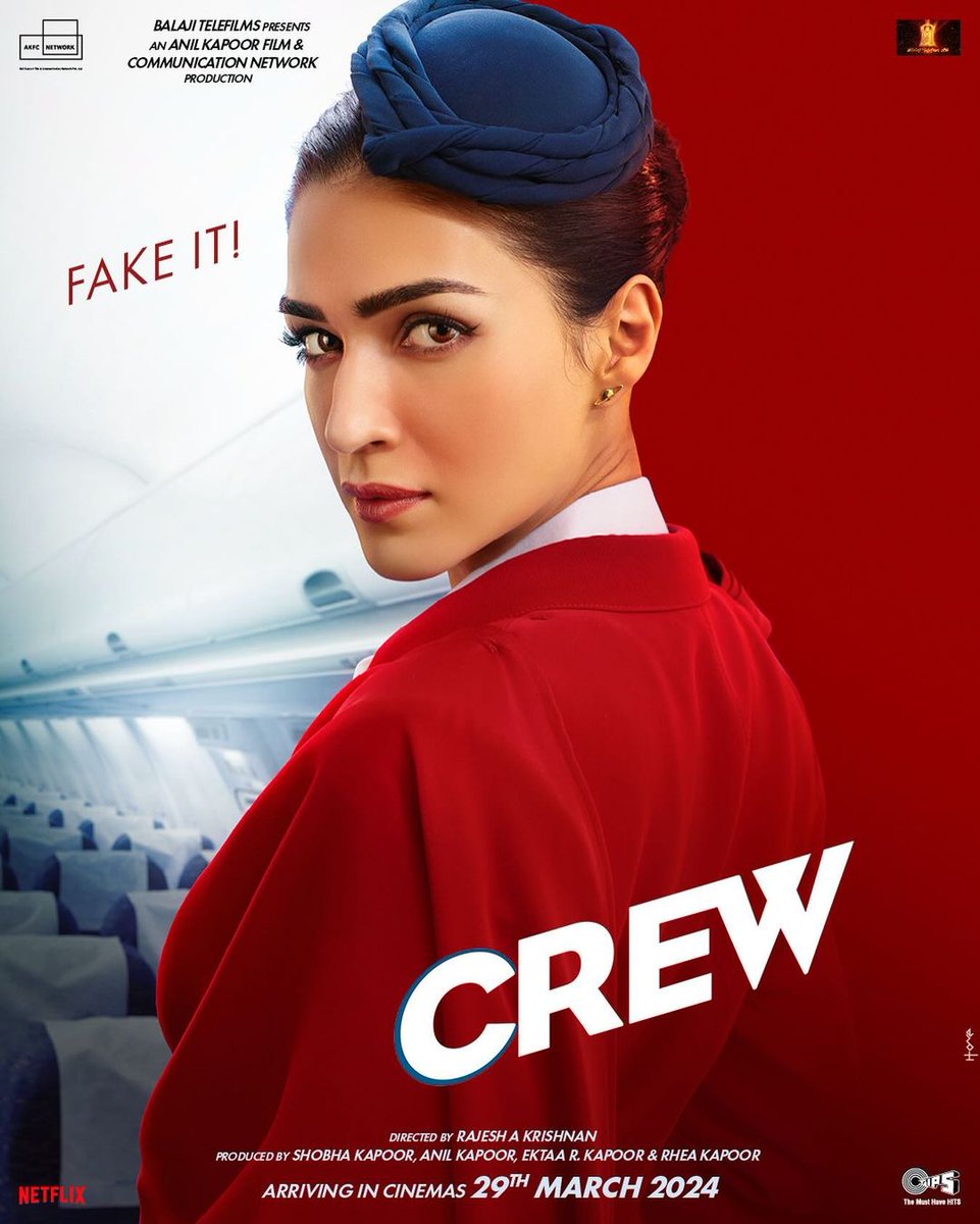 TheStarCineplex's tweet photo. Entertainment in-flight with the #CREW. 🫶🏻 Now showing at #STARcineplex 💫
90s ka magic, Crew ki masti! 💸

#kritisanon https://t.co/o8lyftBeaV