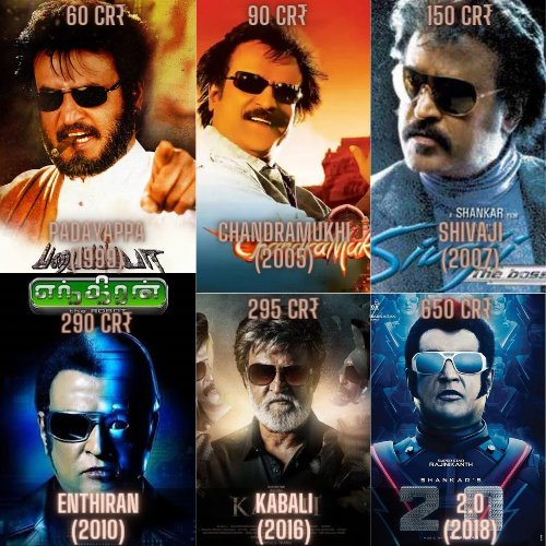 Movies that broke the highest world wide collection in last 25 years in Tamil cinema💯 Supreme #SuperstarRajinikanth👑 All belongs to thalaivar himself🔥 Will superstar can break this record again? #Rajnikanth #superstar #lokeshkanagaraj #VidaaMuyarchi