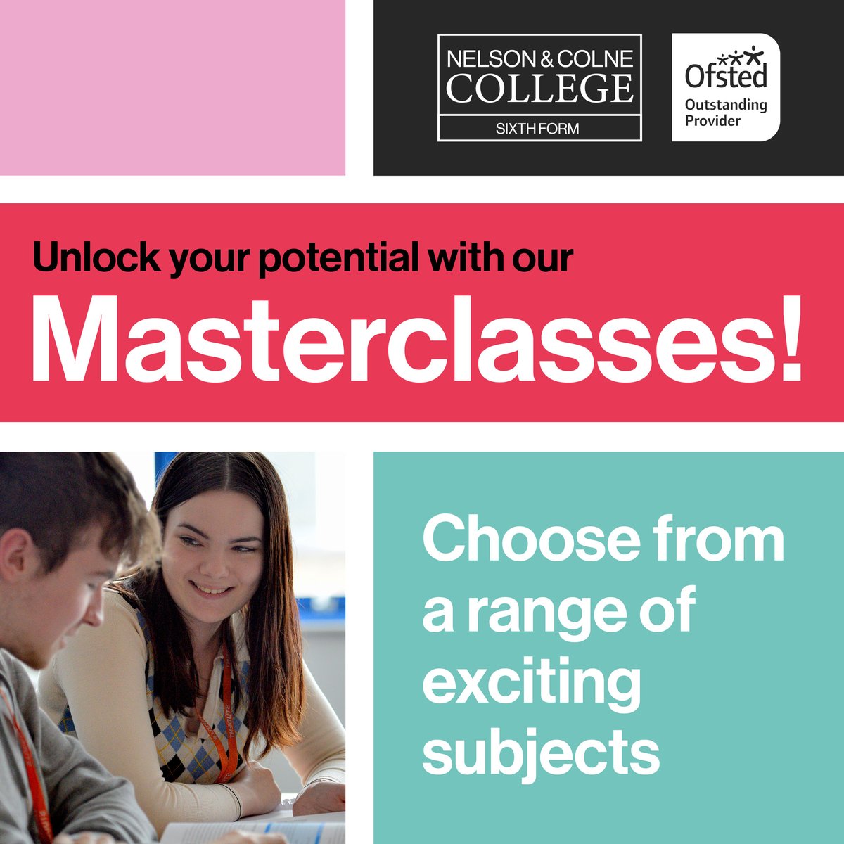 Ready to dip your toes into the world of Nelson and Colne College?💼 Our Masterclass evening is your chance to test the waters before diving in. Explore your prospective course and immerse yourself in exceptional teaching.🙌 Sign up today! eventbrite.com/o/nelson-and-c…