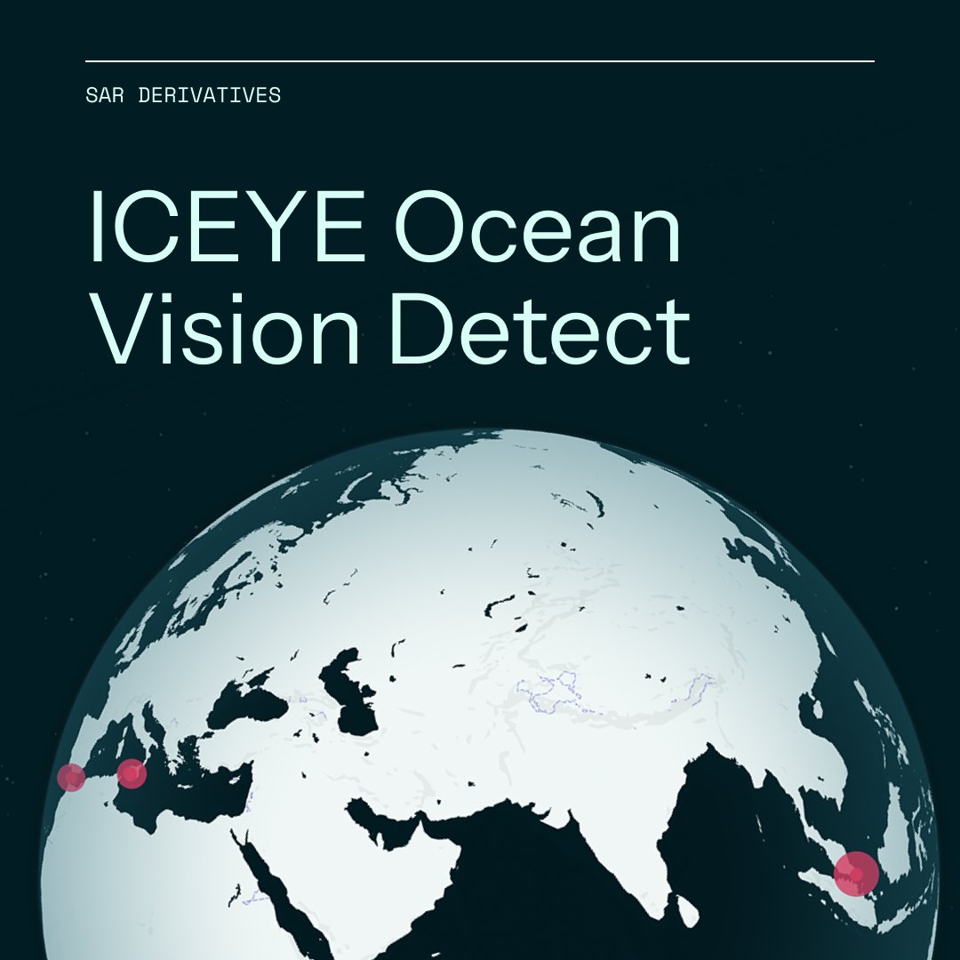 With ICEYE Ocean Vision Detect, enabled by the world's largest #SAR satellite fleet, you can map and monitor vessel activity across vast maritime domains and zero in to analyze vessel presence and size. Learn how it can help you keep your waters safe: hubs.li/Q02rP1Qf0.