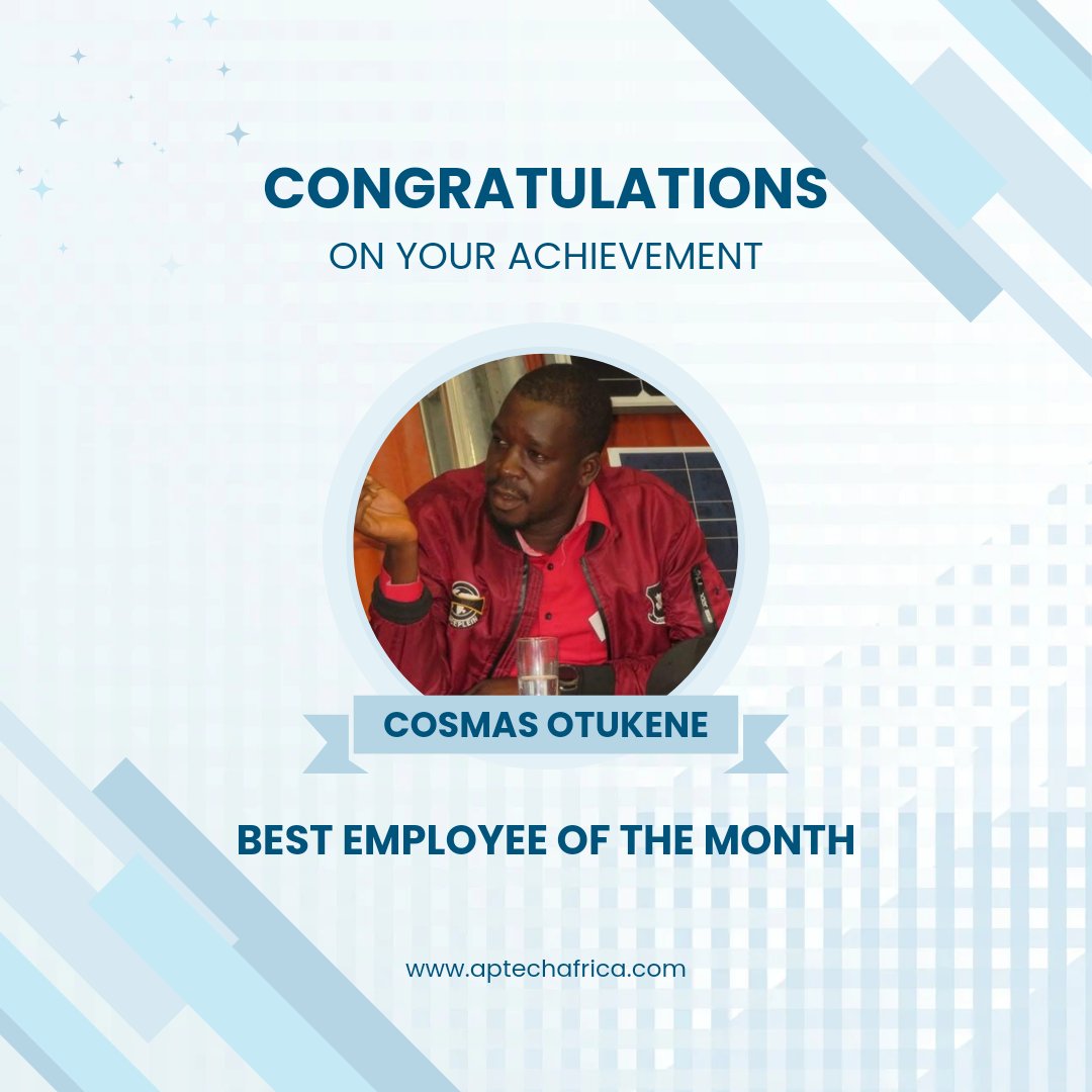 Your commitment to excellence and your positive attitude have not gone unnoticed. Your efforts have not only propelled our team forward but have also contributed significantly to our overall success. Congratulations on being Employee of the month 👏👏👏