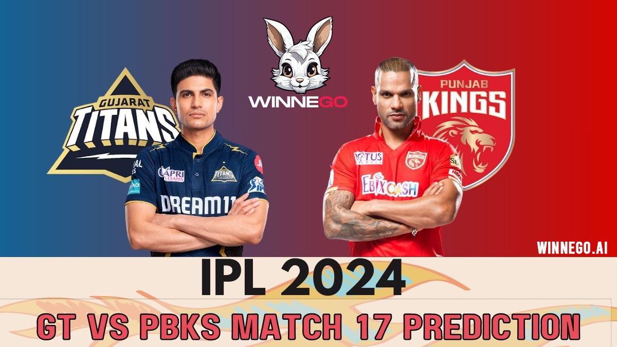 Who will win today's match between Gujarat Titans and Punjab Kings? Stay tuned for IPL 2024 Match 17 predictions! #GTvsPBKS #IPL2024 #CricketPrediction