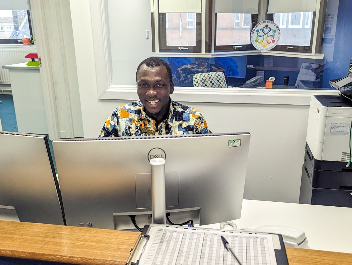 Say hello to our volunteer Jonathan. 👋 Jonathan has been helping our admin team with IT support once a week and has been a very friendly face around the office. 😊