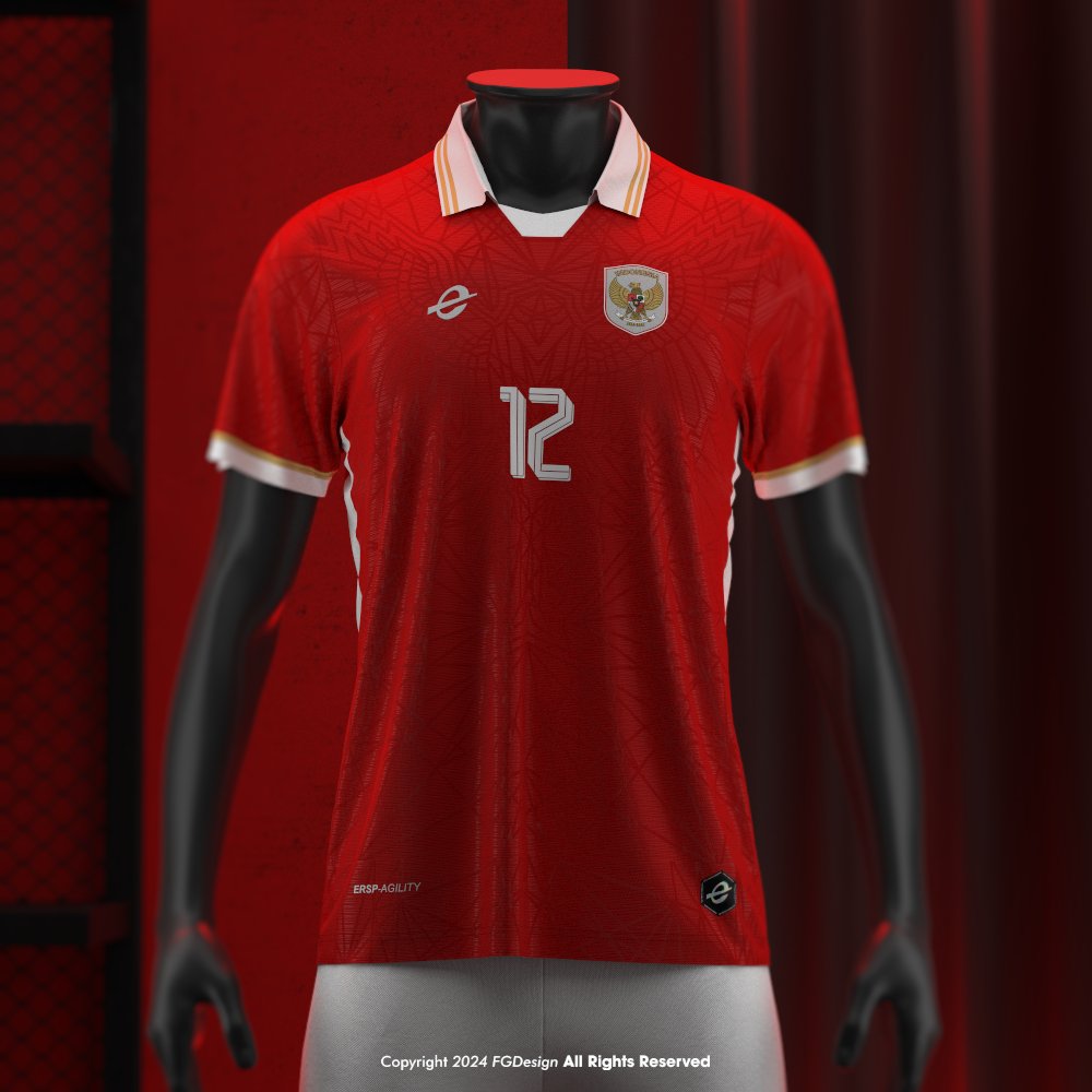 FGDesign12's tweet image. Fantasy Kit Concept  @TimnasIndonesia
Apparel : @erspoofficial

 #kitjersey #designjersey    #pssi #logoindonesia   #kitdesign   #jerseyindonesia  #jerseytimnas #jerseytimnasindonesia #timnas #timnasindonesia #erspo  #indonesia #kitdesign  #jerseytimnas  #fgdesign12