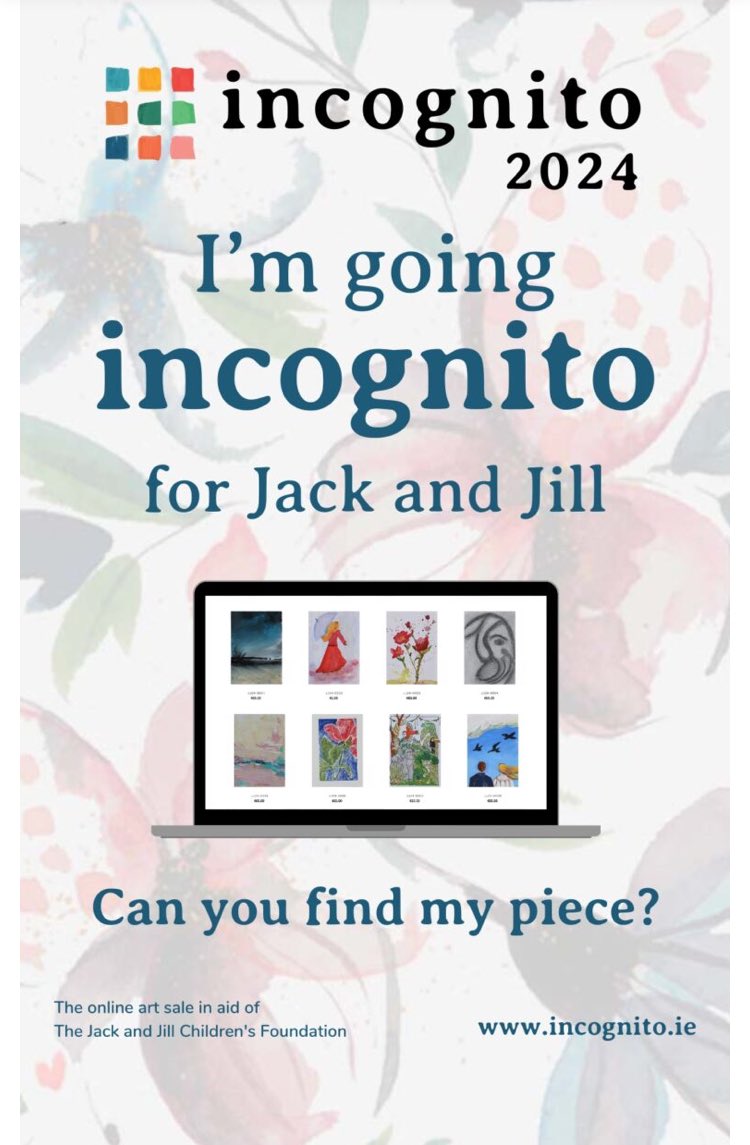 incognito 2024 is LIVE!

incognito.ie
 #incognito2024 #Art4Care @JackandJillCF