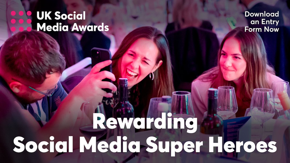 Show your team how you really feel at the #UKSocialMediaAwards🥳

The awards are the perfect place to reward your employees and their work🏅

Find out why you should enter the awards⬇️
bit.ly/3w4zvCe