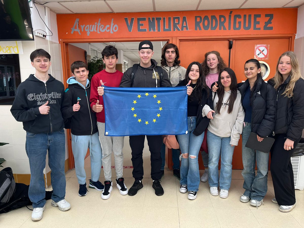 Tras la estancia en enero de 5 de nuestros alumnos en #Hannover, Alemania, ahora nos toca ser los anfitriones, esperando puedan tener un Erasmus enriquecedor.