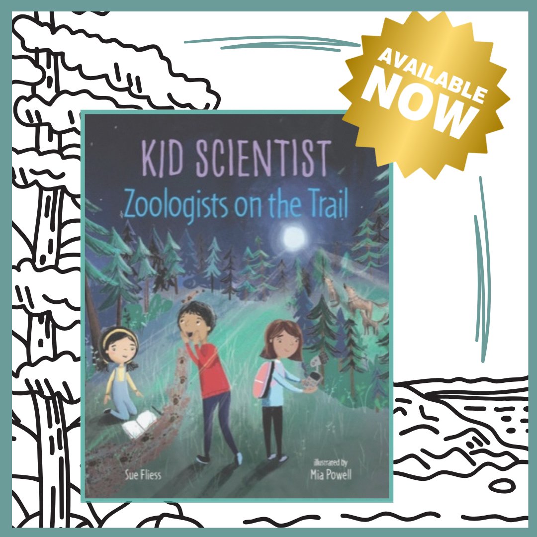 Congratulations to @suefliess, who has two books out today with @albertwhitman! BEAUTY AND THE BEAKER (ill. by Petros Bouloubasis) & KID SCIENTIST: ZOOLOGISTS ON THE TRAIL (ill. by Mia Powell). Order your copies here! suefliess.com/beauty-and-the… suefliess.com/kid-scientist-…