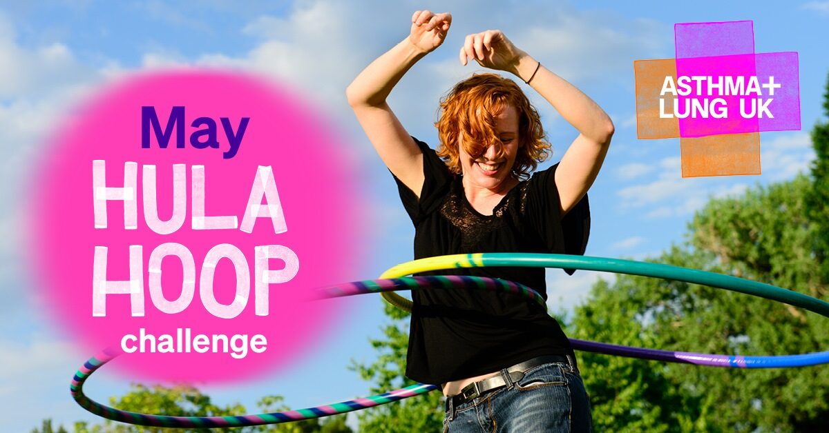 Get those hips moving and help raise vital funds for lung health in Northern Ireland. Take part in our Hula Hoop challenge! This very fun challenge starts in May and is suitable for all the family. To sign up and learn more visit: asthmaandlung.org.uk/support-us/eve…