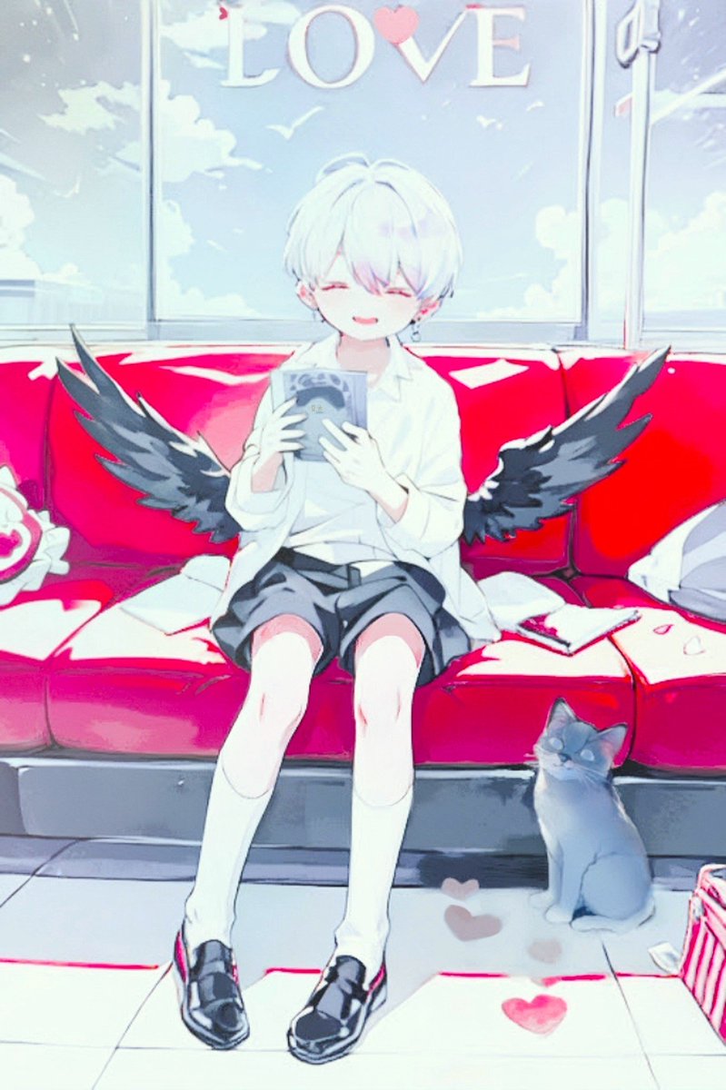 下一站：天國
#AI天使部 #AIイラスト #AIart #TensorArt ＃AI男孩