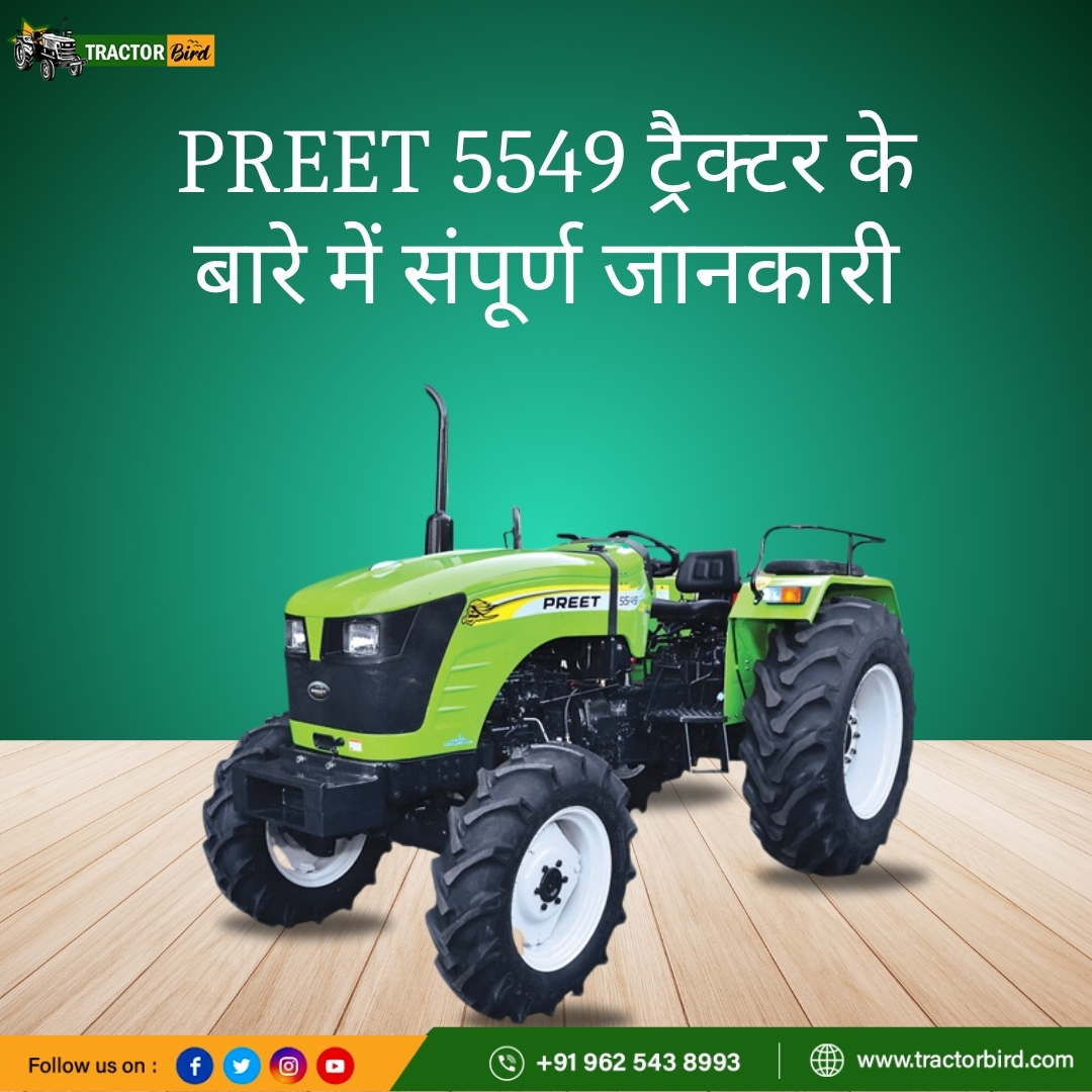 प्रीत 5549 - 55 HP 4WD ट्रैक्टर दैनिक कृषि कार्यों में आपकी सहायता के लिए कई सुविधाओं के साथ आता है। उन्नत सुविधाओं से सुसज्जित PREET 5549 लगभग हर कृषि अनुप्रयोग में सक्षम है। . . पूरा पढ़े: t.ly/u03-o . . #preet #preettractor #PREET5549tractor