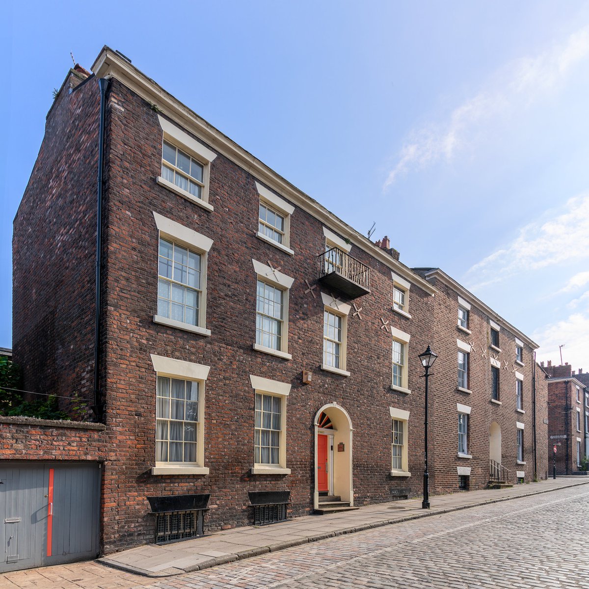 Early 19th century houses in Mount Street, Liverpool. The size of them!