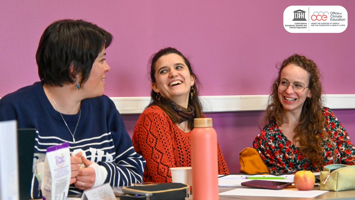 Retour en image  sur la formation professionnelle de l'OCE à la @MPLS_Lorraine, avec l’@acnancymetz et l'@Univ_Lorraine ! ✨ Enseignants de SVT, physique-chimie et maths ont exploré le thème  'Aborder le changement climatique en sciences' et ont réalisé une simulation de COP.