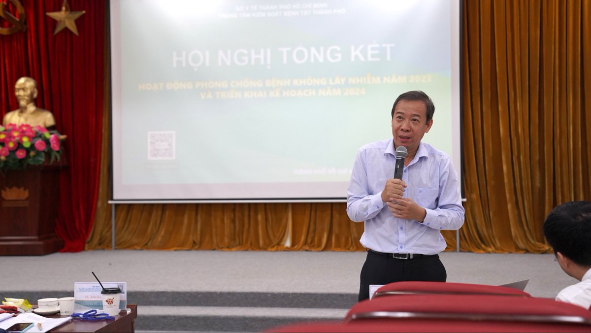 In 2023, in 43 Health Centres we are supporting: 🔹50% ⬆️ in # patients visiting for #hypertension checks 🔹60% ⬆️ in # centres w/ 👍🏻 essential meds supply 🔹20% ⬆️ in # patients w/ hypertension controlled 😊 to join #HCMC colleagues 2day to plan for ⬆️ #impact in future!