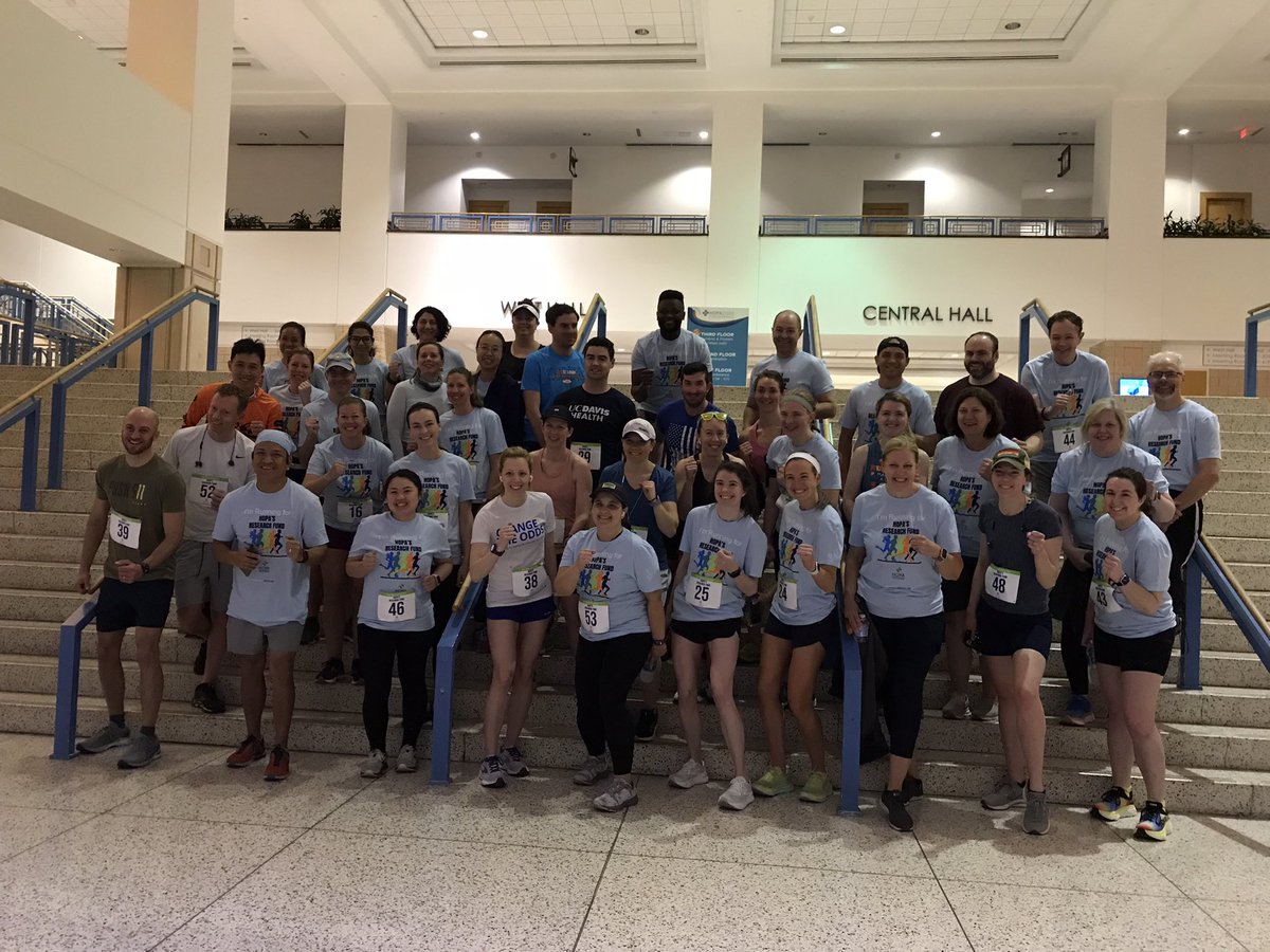 HOPArx's tweet photo. And we’re off! Our intrepid 5K Fun Runners are up bright and early to run for  HOPA’s Research Fund #HOPA2024 https://t.co/4oFmGU8ceE