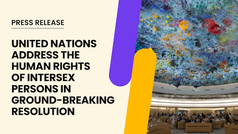 The United Nations has adopted its first-ever resolution to specifically address the human rights of intersex persons. Our joint press release: ilga.org/news/united-na…