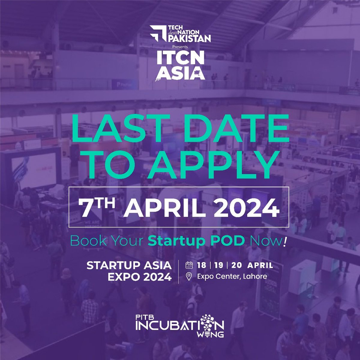 🔔Last Call! Don't miss out on showcasing your startup at ITCN Asia! April 7th is your final chance to reserve a spot at the ITCN Asia Startup Expo. Amplify your visibility, engage with experts, & explore growth opportunities. Time's ticking⏰ 🔗Apply Now: bit.ly/ITCNStartupBoo…
