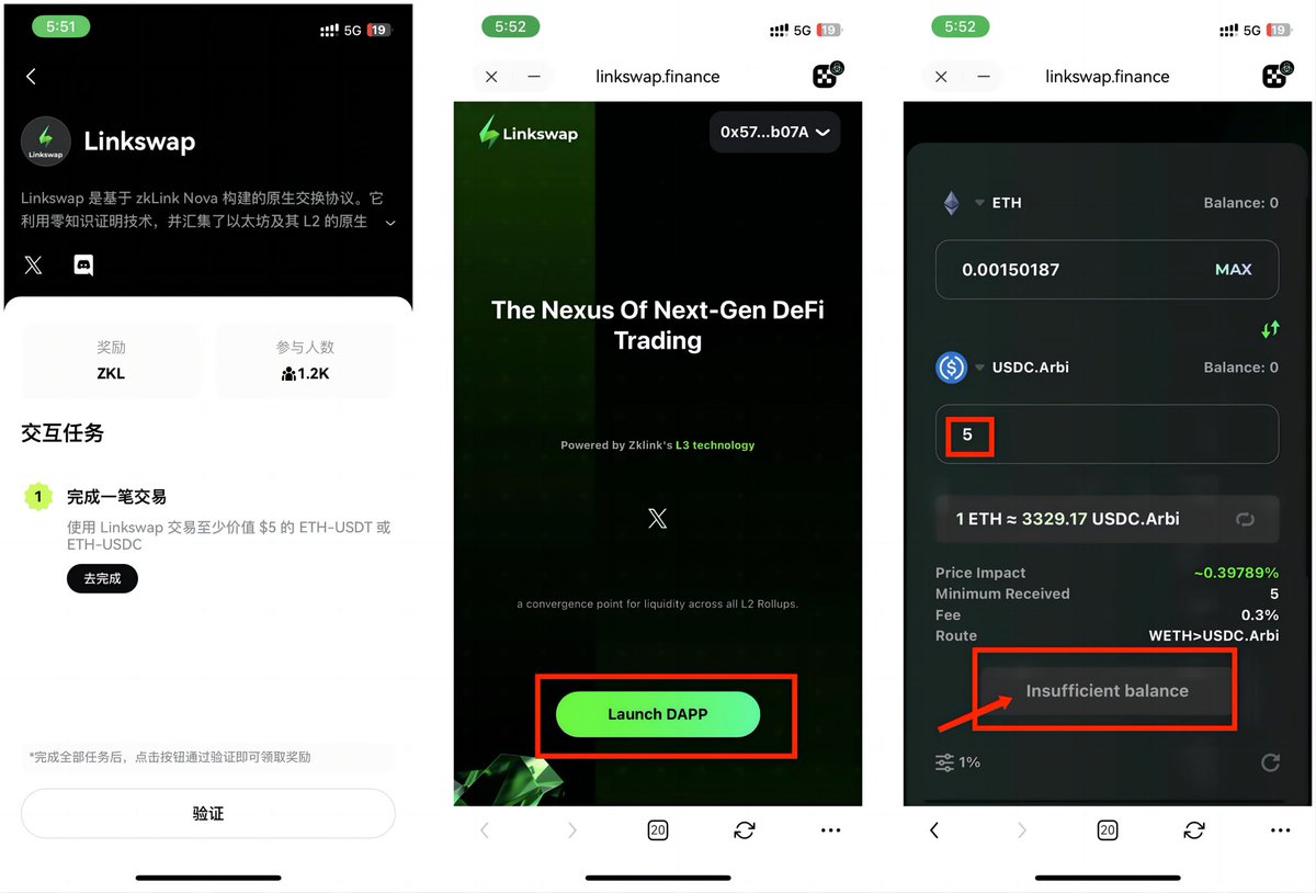🧵（ 10 / 10 ）

🔷Linkswap

使用Linkswap交易至少价值$5的ETH-USDT/ETH-USDC https://t.co/JurMTgufpG