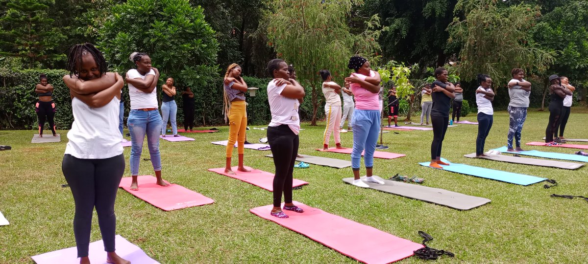 ChaoMarian's tweet photo. Finding inner peace through yoga, while embracing the strength and resilience of a survivor like a warrior in Zumba.
#Solidaritywithsurvivors #Zumba #Fitsness https://t.co/Zi5FYqhurH