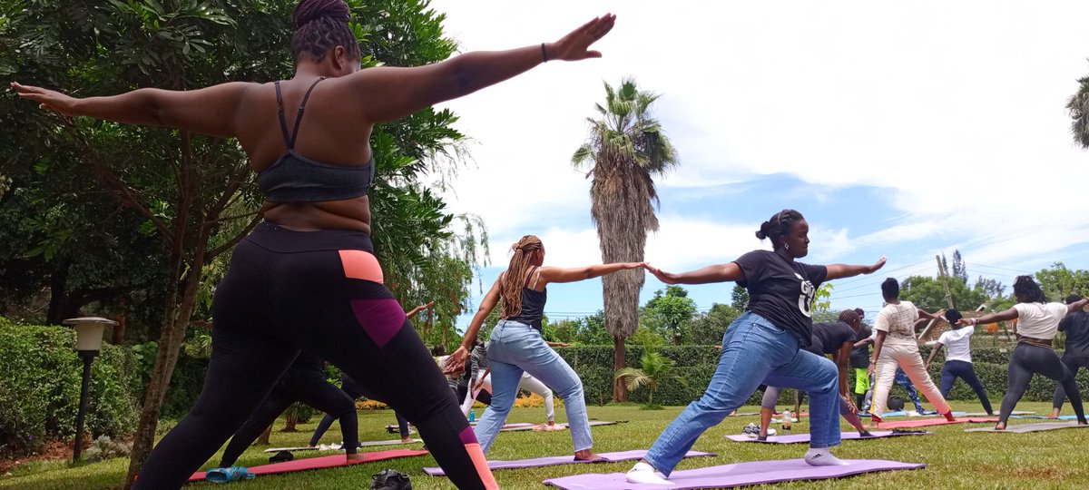 ChaoMarian's tweet photo. Finding inner peace through yoga, while embracing the strength and resilience of a survivor like a warrior in Zumba.
#Solidaritywithsurvivors #Zumba #Fitsness https://t.co/Zi5FYqhurH