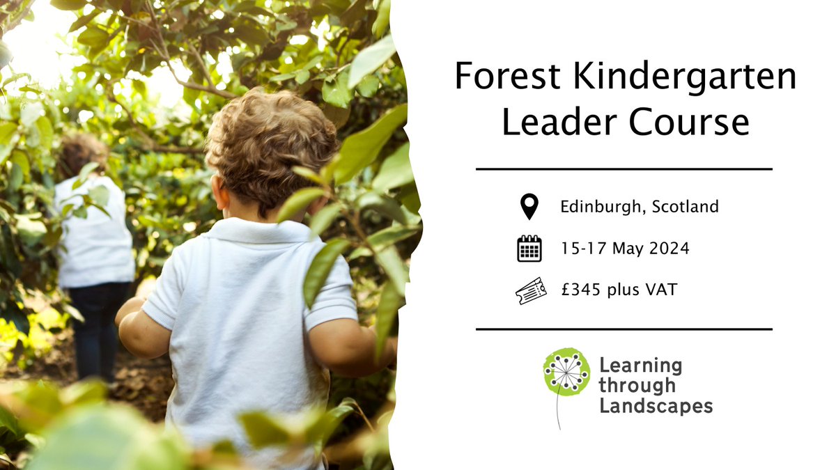'The Forest Kindergarten training has had a huge impact on my confidence in delivering high quality learning experiences outdoors.' Join us in Edinburgh on May 15 for our most comprehensive training course for early years professionals. Book now 👉 ltl.org.uk/outdoor-learni…