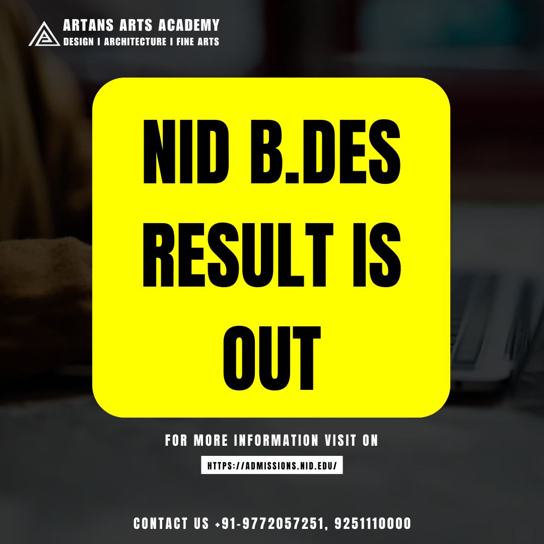 NID B.des result is out

#nidresult #nid #success #bestresult #achievement #sélections #topperstudents #nidtopper #nidcoaching #artansartsacademy #bestnidentrancecoaching #nidcoachingjaipur #nidentrancecoaching  #nidentranceexampreparation #nidmains #studiotest #interviews