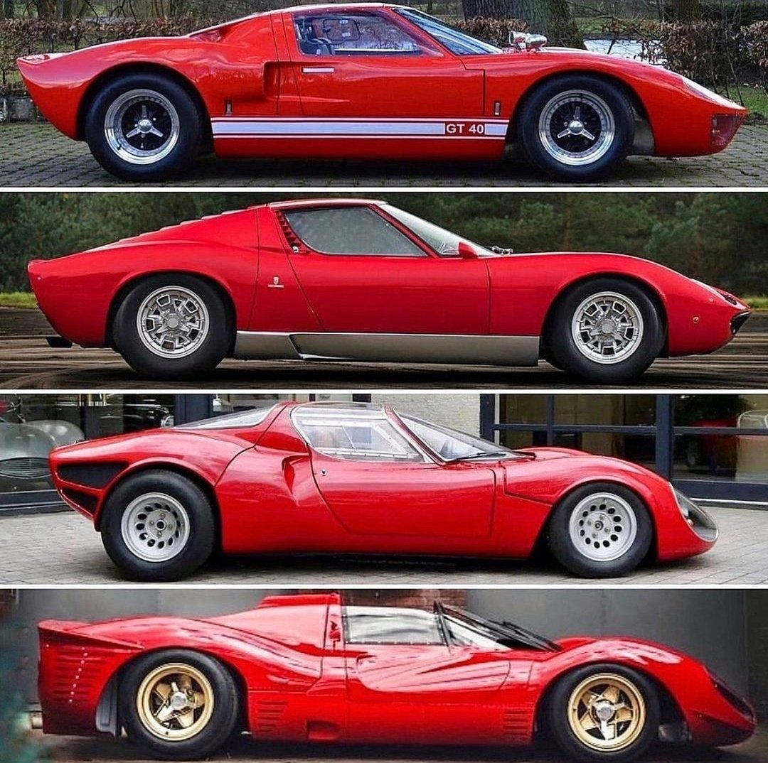 RSF_Motorsport's tweet photo. #Ford GT40 
#Lamborghini Miura 
#AlfaRomeo 33 Stradale 
#Ferrari 300 P3

Your choice? https://t.co/1KsW2u8tKR