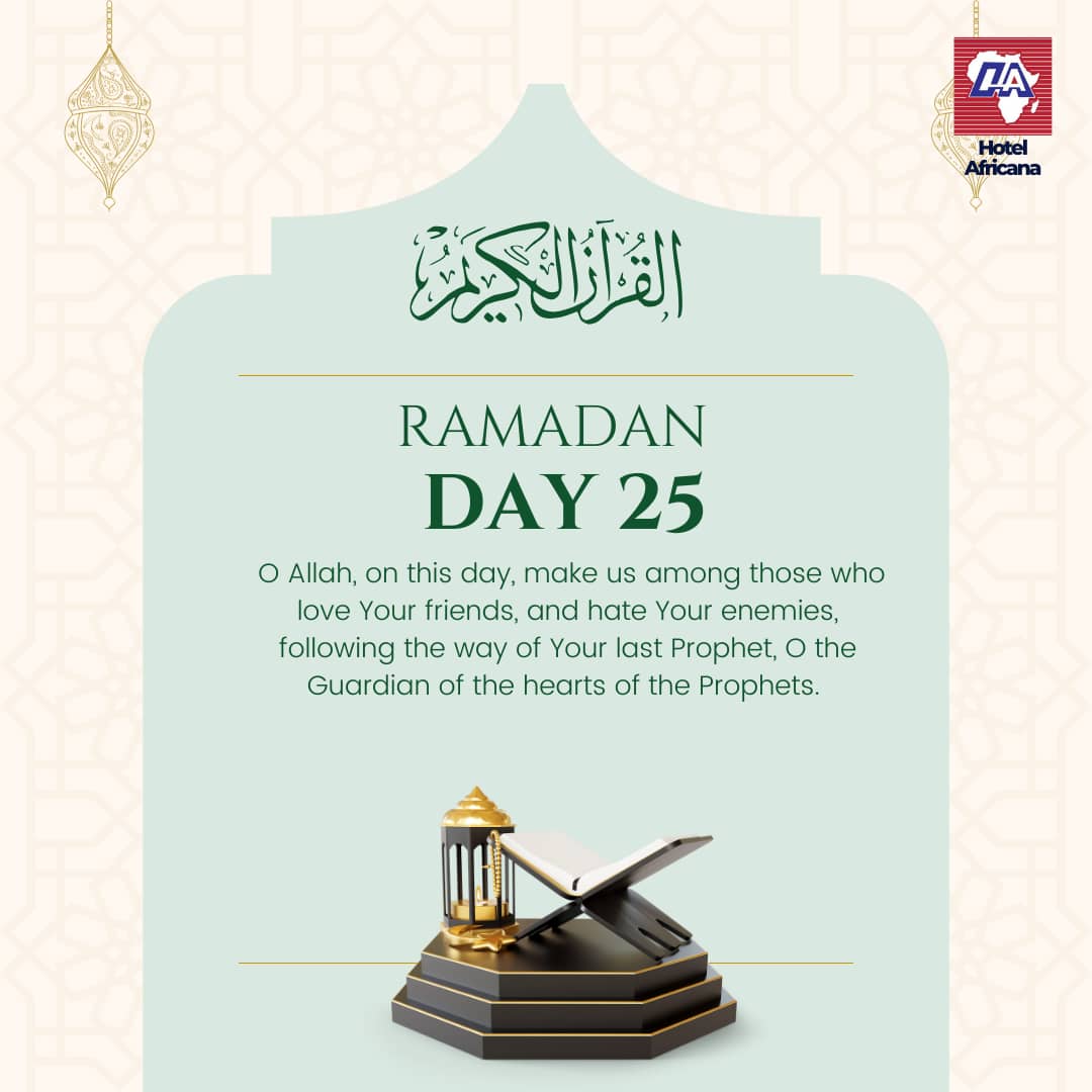 #Ramadanday25☀️ O Allah, on this day, make us among those who love your friends, and hate your enemies....🤲 #Ramadan