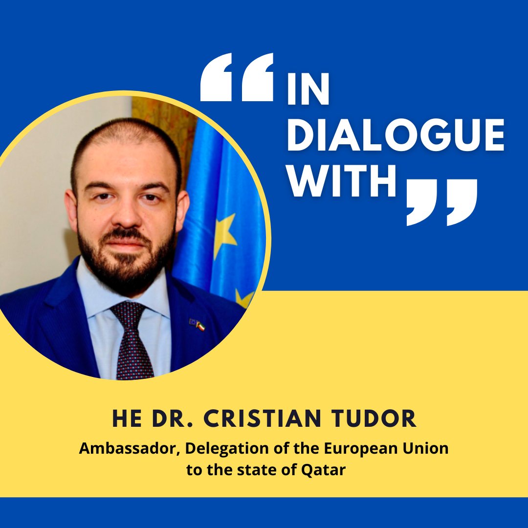 🌍✨ Engage with Dr. @CristianTudorEU, EU Ambassador to Qatar, as he shares his insights on EU-Qatar relations, economic growth, & shared goals for a sustainable future. #EUinqatar #Qatar Read the full interview 👉lnkd.in/d7D4QMmY