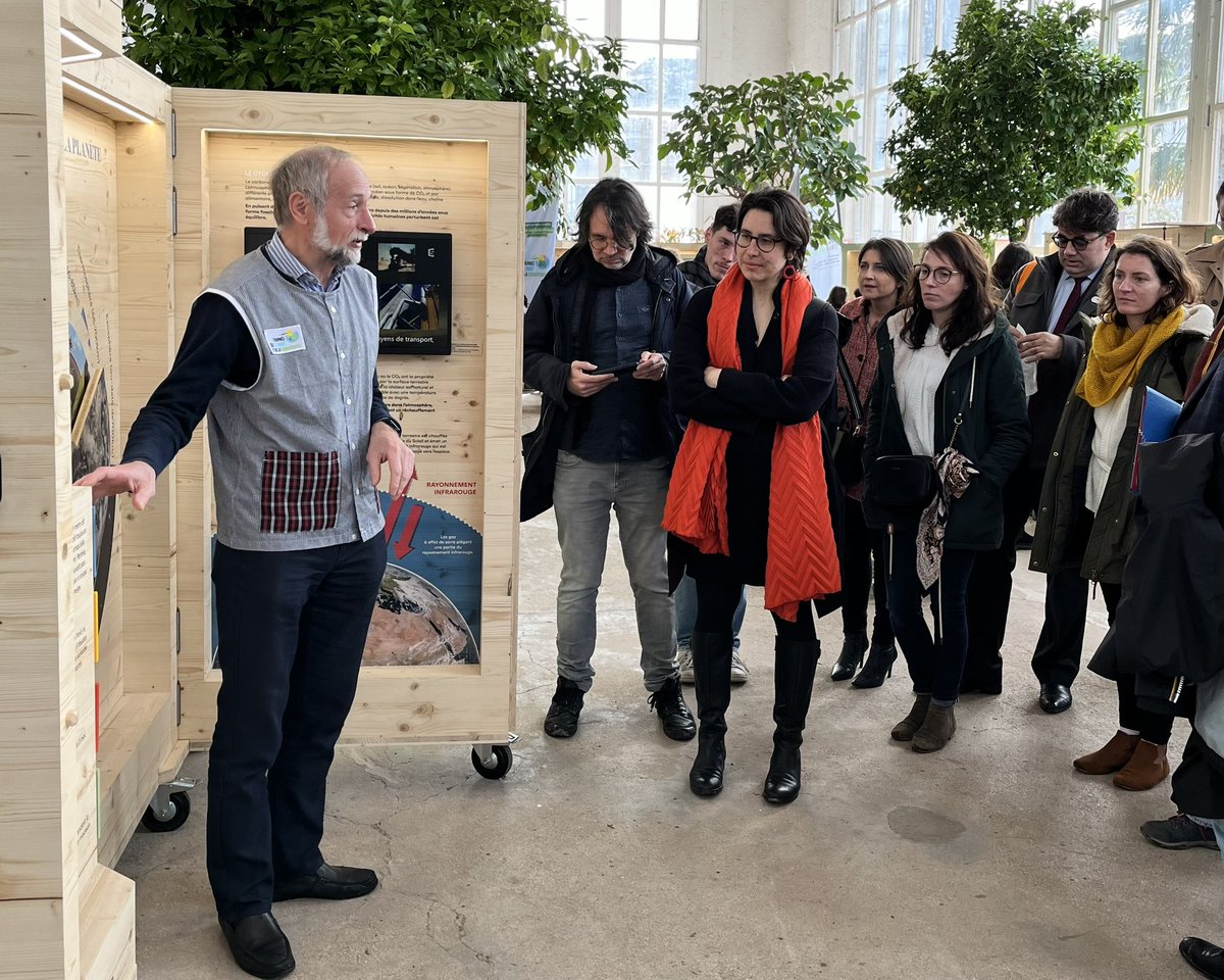 Tout à l’heure avait lieu l’inauguration de l’étape lilloise. L’organiser au cœur du Jardin des plantes est très symbolique pour nous : ce patrimoine végétal représente un pan précieux de notre #biodiversité. Merci aux élus, services et associations pour le travail en synergie.