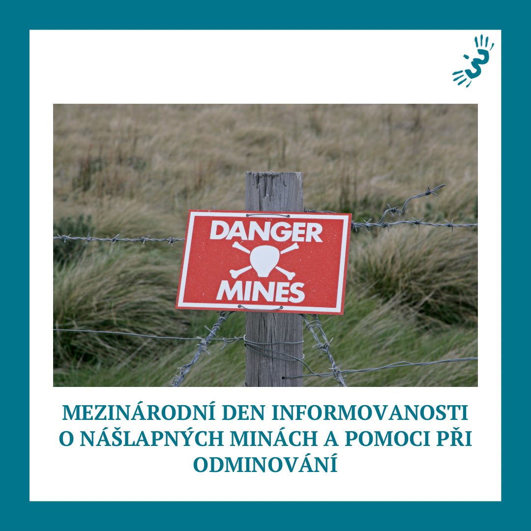 _cchrd's tweet photo. 🗓️❓Víte o tom, že 4. duben je Mezinárodním dnem informovanosti o nášlapných minách a pomoci při odminování?
Více informací o významu tohoto dne najdtete v příspěvku👇🏻. https://t.co/NDwzr2TXoJ