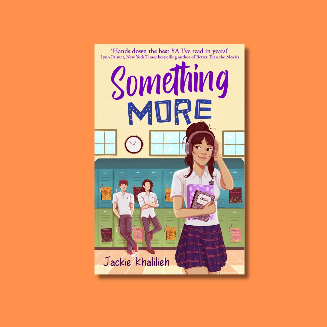 *COVER REVEAL* Something More by Jackie Khalilieh is out July 18th! Stunning cover by Shaniya C and Lizzie Gardiner Pre-order via hashtagpress.co.uk & get a signed copy and merch! 🎵 90s obsessed ❤️ Love triangle 💫 Neurodivergent 🥰 Swoon for days #autismawareness
