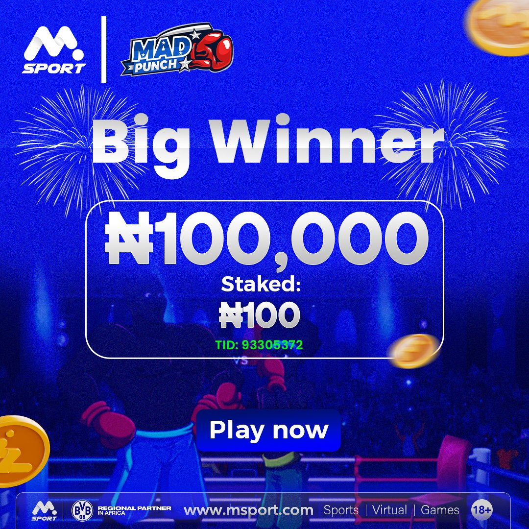 MSportOfficial's tweet photo. Cash-out season📈. Big bags in April💰
Join the Big Win train. Visit https://t.co/eO1QuuZXby to place your bets NOW.
#MSport #BigWins #Aviator #MadPunch https://t.co/f8mwIqi8nC