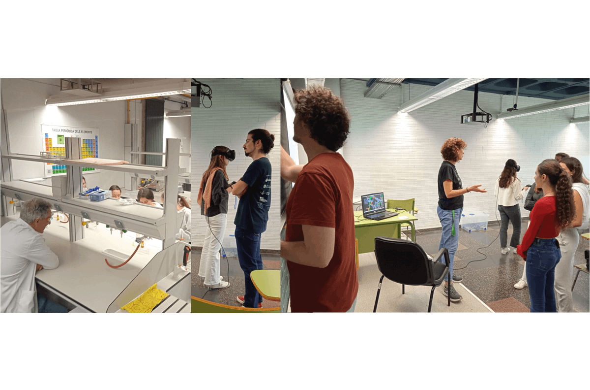 @QuimicaUdG opened its doors to high-school students to get a feel for research @SilviaSimonR @MiquelCostas @ferranfeixas @DanielBoschCoch @APoater #IQCCoutreach iqcc.udg.edu/2024/04/04/che…