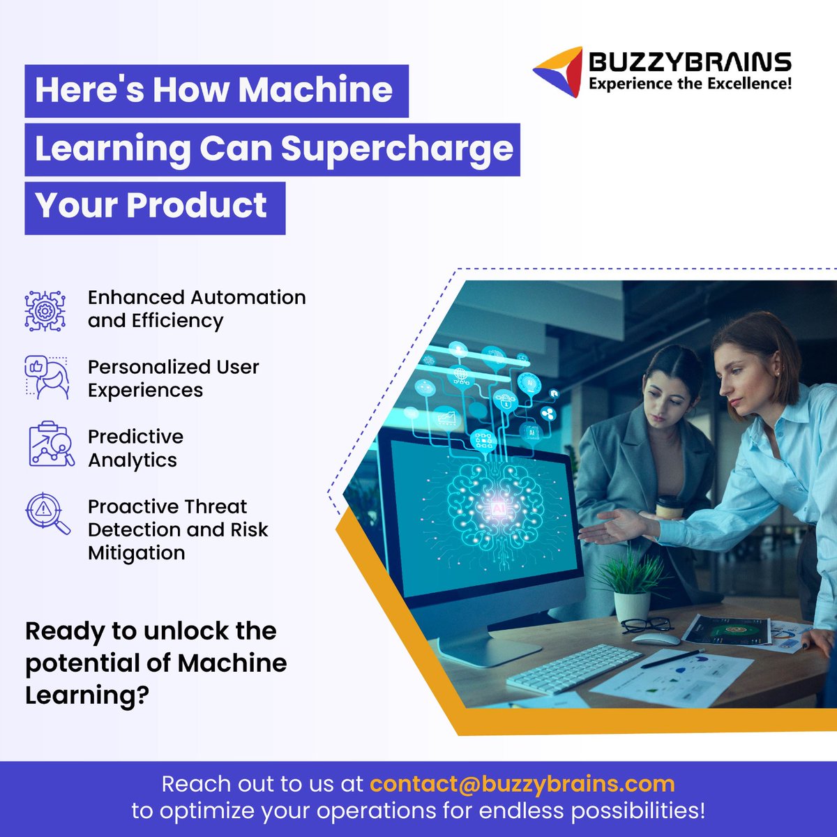 BuzzyBrain_Soft's tweet image. IT world moving fast?  BuzzyBrains uses Machine Learning to build cutting-edge software solutions.  From concept to launch, we&apos;ve got you covered.  

Learn more: buzzybrains.com/service-ai-mac…

#MachineLearning #SoftwareDevelopment
#developwithbuzzybrains