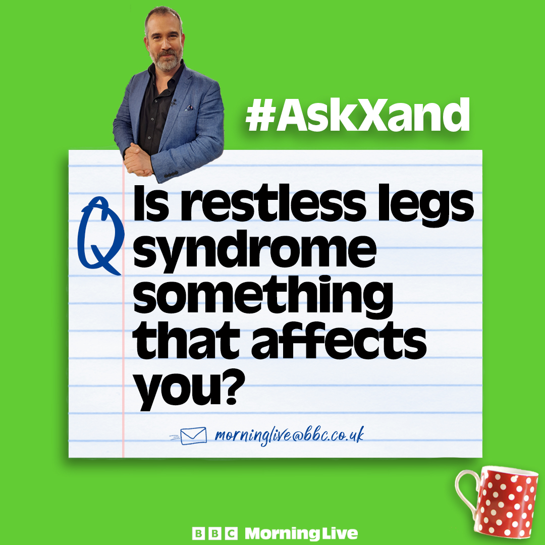 🦵On Monday @xandvt will be in studio to talk through the causes of restless legs syndrome and the treatments available. Is it something that affects you? Let us know!