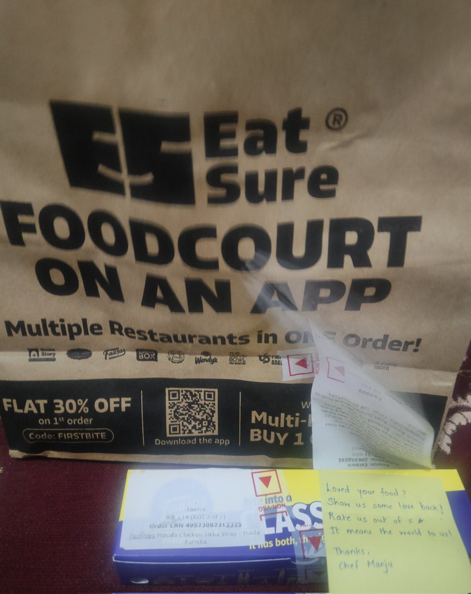 nilam_011's tweet photo. Thanks @faasos for this amazing wrap ๐ฏ #Tweet2Order https://t.co/oKvNO06kAp