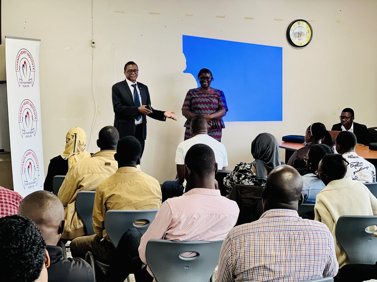 HeartUganda's tweet photo. @HeartUganda Deputy Executive Director &amp; Head of Clinical Services kicked off a two-week accelerated training program on basic knowledge and skills in cardiac critical care for the newly recruited Staff. #HearHealth https://t.co/WkyXvsYTCf