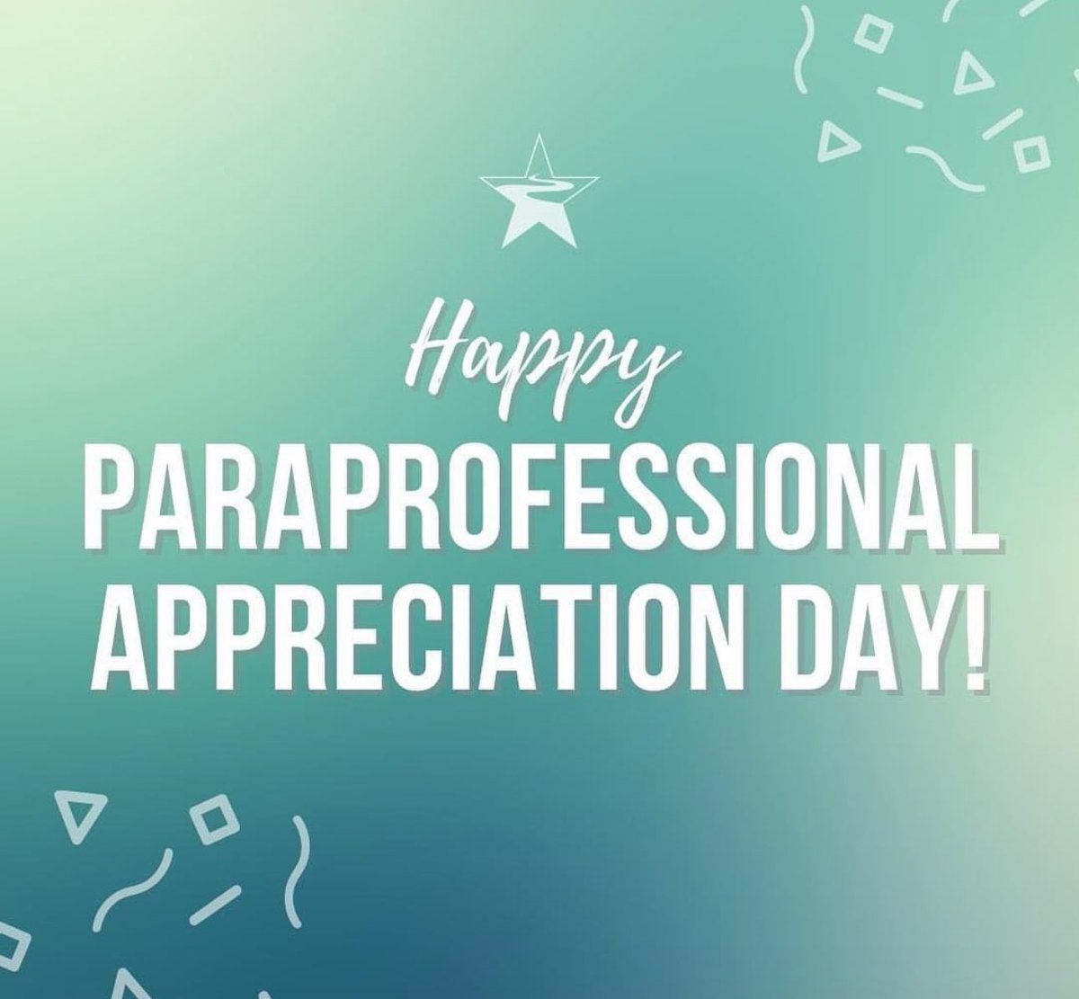 Thank you to our ⁦@MTPSpride⁩ paraprofessionals who do so much to support our students. Your value does not go unnoticed.